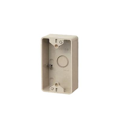 露出スイッチボックス(ブランクタイプ) 1ヶ用 <PVR-0>