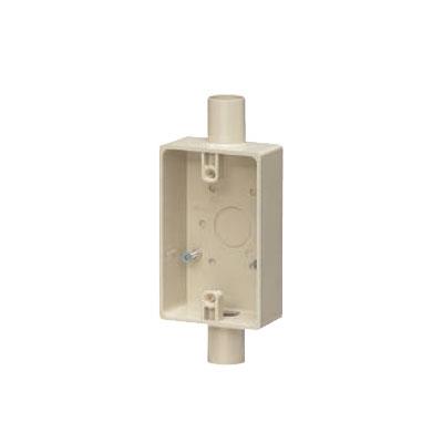 露出スイッチボックス 1ヶ用(2方出) <SW2>