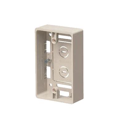 浅形モール用スイッチボックス <MSB-1S>