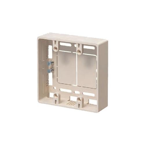 深形モール用スイッチボックス 2ヶ用深形 <MSB-2Y>