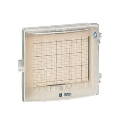 ウオルボックス(プラスチック製防雨スイッチボックス) 透明蓋 ヨコ型 <CWB-12PM>