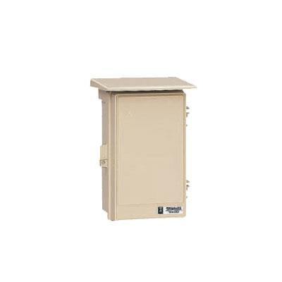 ウオルボックス(プラスチック製防雨スイッチボックス) 屋根付 タテ型 <WB-2A>