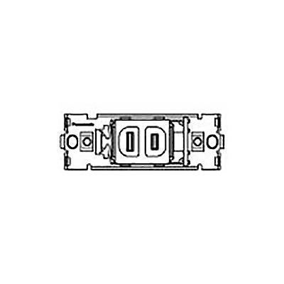 フルカラー1Pコンセント <WCF>