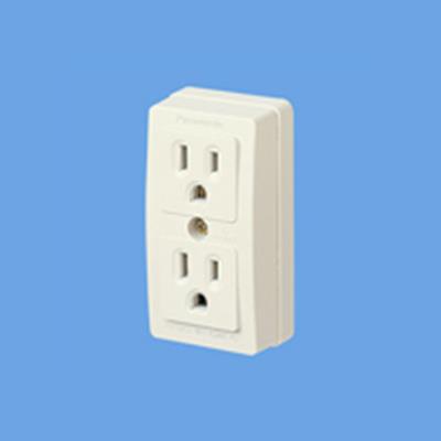 接地ダブルコンセント(2P) <WK>