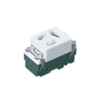 埋込抜け止め接地コンセント(ホワイト) <WN>