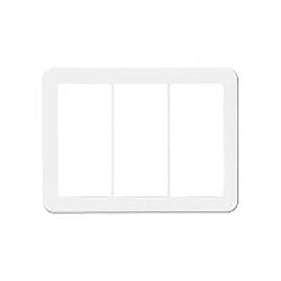 コスモシリーズワイド21 スイッチプレートラウンド3連用(ベージュ) <WTC>