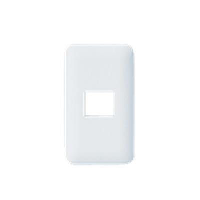 コスモシリーズワイド21 簡易耐火用コンセントプレート1個用(ホワイト) <WTF>