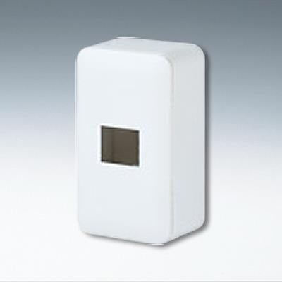 コスモシリーズワイド21 露出増設ボックス(コンセント1個用) <WVC>