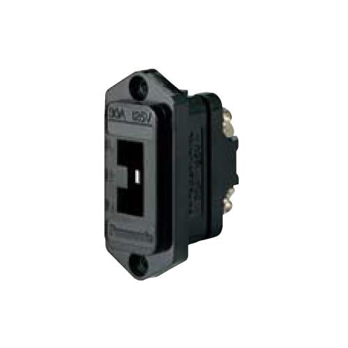 舞台・スタジオ用C型接地2P30A埋込コンセント(ブラック) <WF>