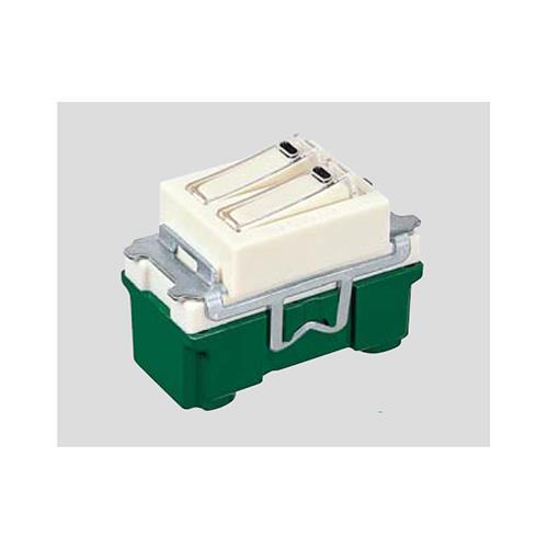 埋込ネームツインスイッチB(片切) <WN>