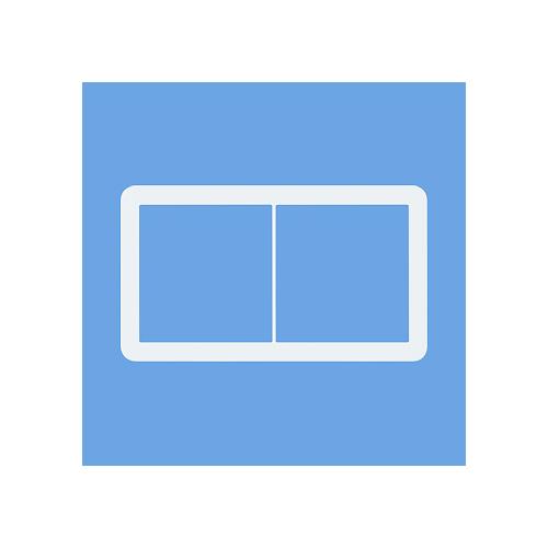 コスモ スイッチプレート4連用(2連接穴用+2連接穴用) <WTC>