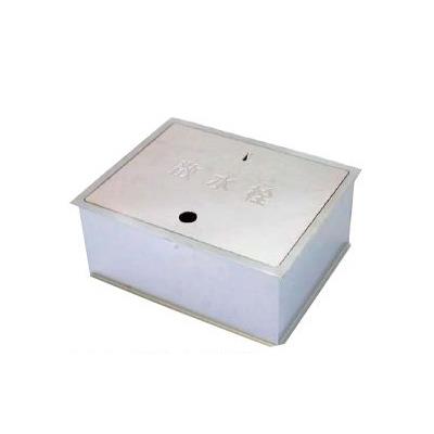 ステンレス散水栓ボックス 床用 底板付 <SB24-10XS>