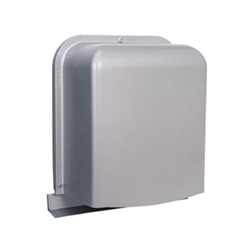 防音型製品 (ステンレス製換気口(ワイド水切り付)) 深型 厚型 排気用 ガラリ型 防音タイプ 下部開閉タイプ 防火ダンパー付 <GFXD-BYSC>