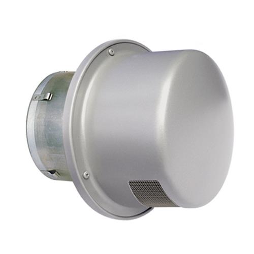 防音型製品 (ステンレス製換気口) 金網10メッシュ 丸型キャップ 防音タイプ 給気専用 防火ダンパー付 <RCND-TBSC>