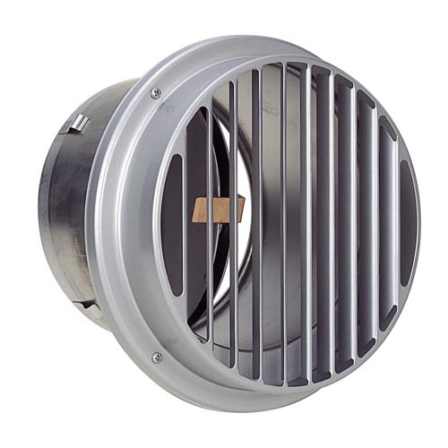 BL・外壁用ステンレス製換気口 (ベントキャップ)厚型 偏芯縦ガラリ 防火ダンパー付 低圧損 <STD-FHSCBL>
