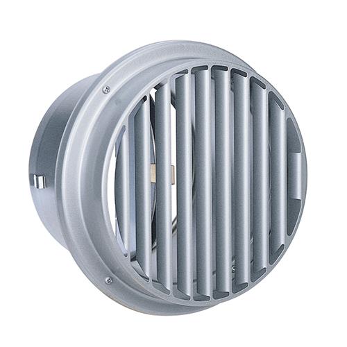 BL・外壁用ステンレス製換気口 (ベントキャップ)厚型 縦左吹き 防火ダンパー付 低圧損 <STD-FLSCBL>