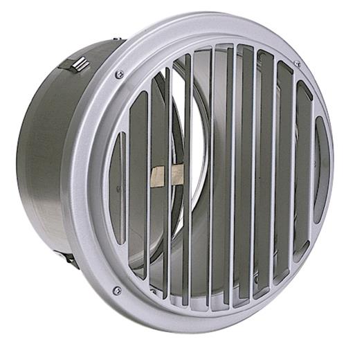 BL・外壁用ステンレス製換気口 (ベントキャップ)薄型 縦ガラリ 防火ダンパー付 低圧損 <STD-GSCBL>