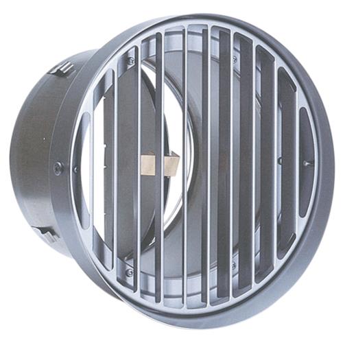 BL・外壁用ステンレス製換気口 (フラットグリル)縦内向ガラリ型 水切り付 防火ダンパー付 <STD-TSCBL>