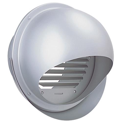 外壁用アルミ製換気口 (セルフード (C) ワイド水切り付)同芯ガラリ型 <SFX-M>