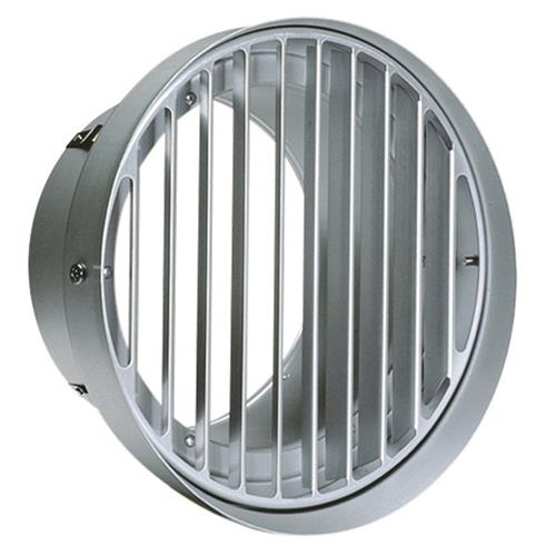 外壁用アルミ製換気口 (フラットグリル(水切り付)) 縦ガラリ型 低圧損 <ST-T>