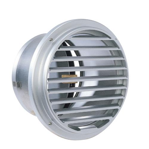 外壁用アルミ製換気口 (ベントキャップ) 薄型 防火ダンパー付 <SVD-GC>