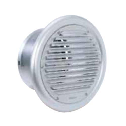 外壁用アルミ製換気口 (フラットグリル) ガラリ型 防火ダンパー付 大口径 <SXD-C>