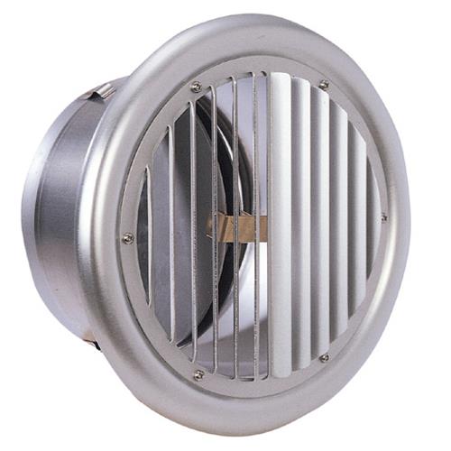 外壁用アルミ製換気口 (フラットグリル) 縦ガラリ型 防火ダンパー付 ＜SXTD-C＞