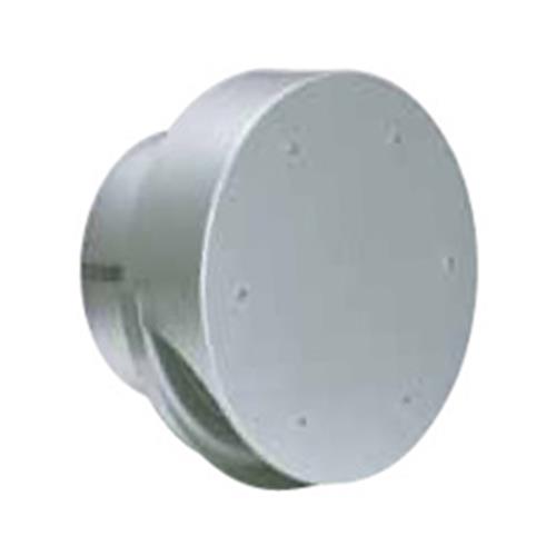 外壁用アルミ製換気口 (薄型フラットフード(水切り付)) ガラリ型 大口径 ＜SXU-M＞