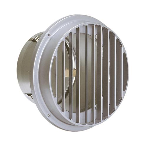 外壁用ステンレス製換気口 (ベントキャップ) 厚型 縦ガラリ 防火ダンパー付 低圧損 ＜STD-ASC＞