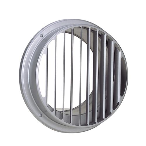 外壁用ステンレス製換気口 (ベントキャップ) 厚型 偏芯 縦ガラリ 低圧損 <ST-FHS>