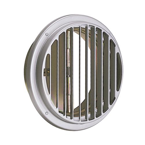 外壁用ステンレス製換気口 (ベントキャップ) 薄型 縦ガラリ 防火ダンパー付 ＜STD-GS＞