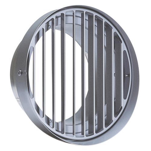 外壁用ステンレス製換気口 (フラットグリル) 縦内向ガラリ型 水切り付 低圧損 <ST-TS>