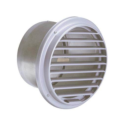 外壁用ステンレス製換気口 (ベントキャップ) 薄型 防火ダンパー付 <SVD-GSC>