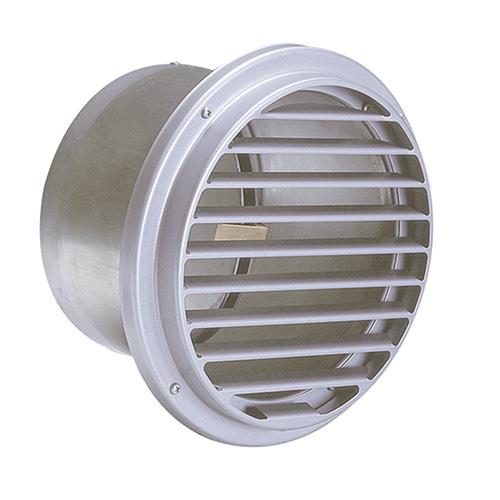 外壁用ステンレス製換気口 (ベントキャップ) 薄型 防火ダンパー付 大口径 ＜SVD250GSC＞