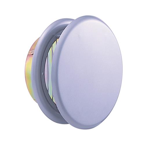 外壁用ステンレス製換気口 縦ガラリ型 フラットカバー付 防火ダンパー付 ＜SXTBD-S＞