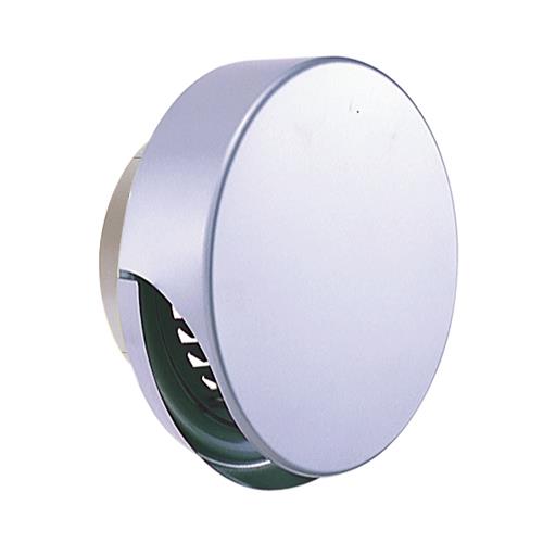 外壁用ステンレス製換気口 (薄型フラットフード) ガラリ型 ワイド水切り付 <SXU-MS>