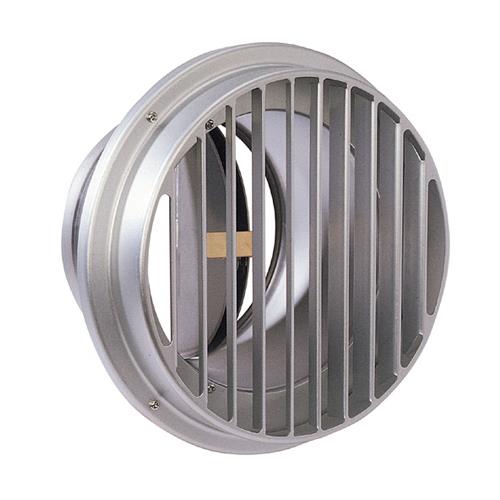BL・外壁用アルミ製換気口 (ベントキャップ) 厚型 縦ガラリ 防火ダンパー付 低圧損 <STD-ACBL>