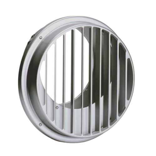 BL・外壁用アルミ製換気口 (ベントキャップ) 偏芯縦ガラリ 厚型 低圧損 <ST-HBL>