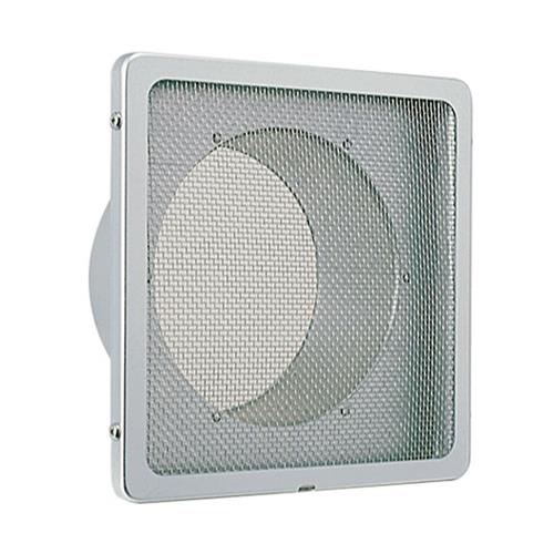 BL・外壁用アルミ製換気口 (フラットグリル) 角金網型10メッシュ 低圧損 <KN-BL>