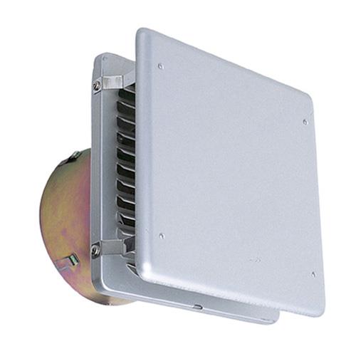 BL・外壁用アルミ製換気口 (フラットカバー付換気口) 角ガラリ型 防火ダンパー付 <KXBD-CBL>