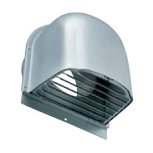 外壁用アルミ製換気口 (深型フード) ガラリ型 下部開閉タイプ 大口径 <CFX>