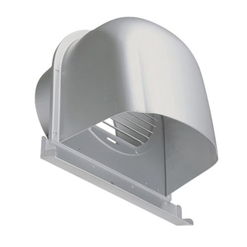 外壁用アルミ製換気口 (深型フード(ワイド水切り付)) ガラリ型 下部開放タイプ <CFX-AM>