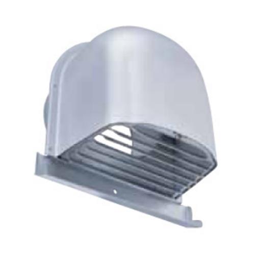 外壁用アルミ製換気口 (深型フード(ワイド水切り付)) ガラリ型 下部開閉タイプ 大口径 <CFX-M>