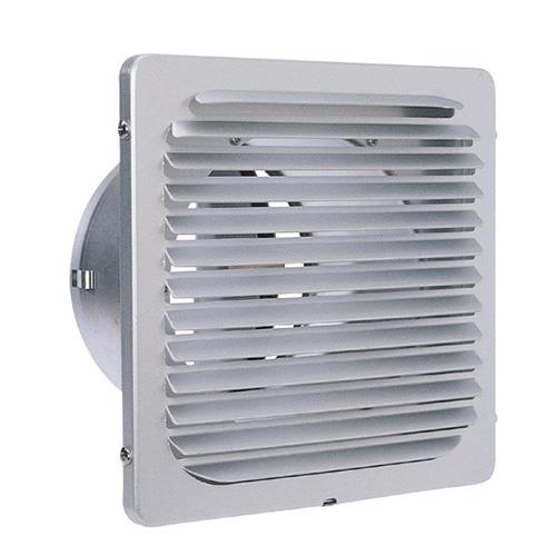 外壁用アルミ製換気口 (フラットグリル) 角ガラリ型 防火ダンパー付 <KXD-C>