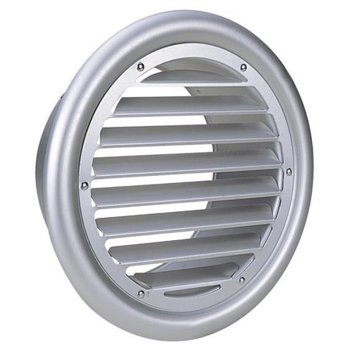 外壁用アルミ製換気口 (フラットグリル) 内向ガラリ型 <SC>