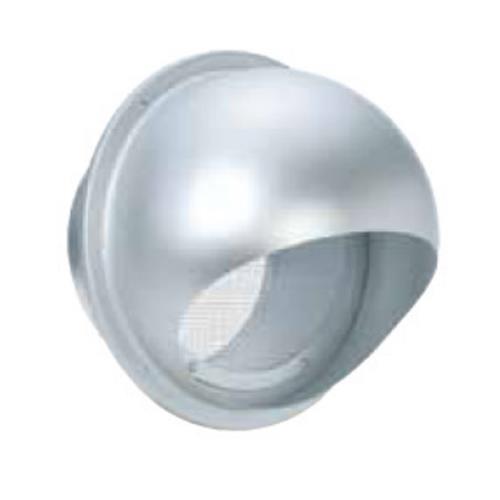 外壁用アルミ製換気口 (セルフード (C)) 同芯金網型10メッシュ 大口径 <SFN>