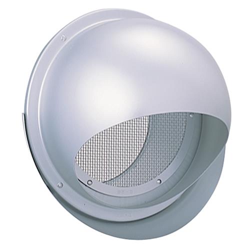 外壁用アルミ製換気口 (セルフード (C)(ワイド水切り付)) 同芯金網型10メッシュ <SFN-M>