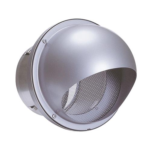 外壁用ステンレス製換気口 (セルフード(C)) 同芯金網型10メッシュ 防火ダンパー付 <AFND-SC>