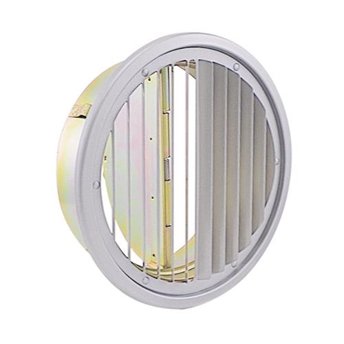 外壁用ステンレス製換気口 (フラットグリル) 縦ガラリ型 防火ダンパー付 <CXTD-S>