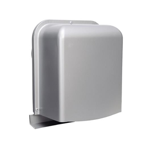 外壁用ステンレス製換気口 (深型フード ワイド水切り付) 下部金網3メッシュ 下部開閉タイプ 防火ダンパー付 <GFND-SC>